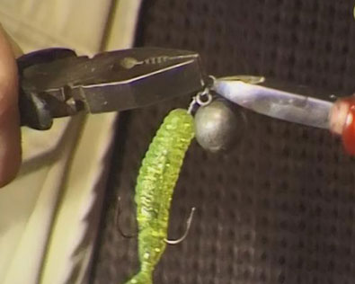 Заключительный этап монтажа.