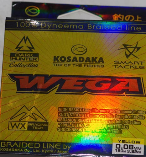 Плетеная леска Kosadaka Wega.